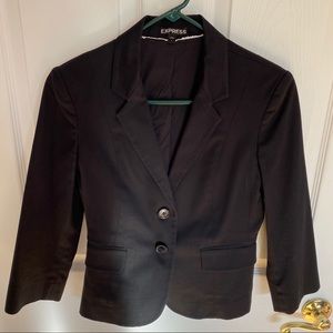 Express Jacket / classic black blazer